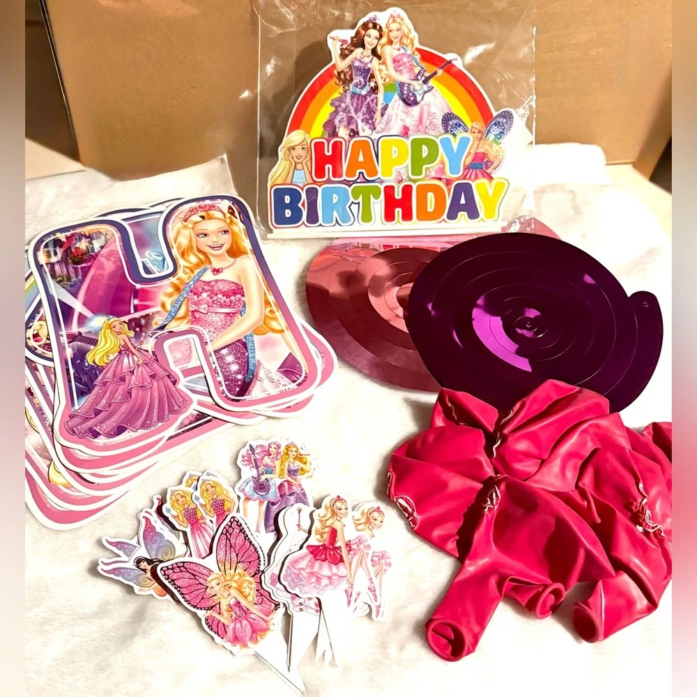 Barbie Rock Birthday Party Decorations Pack